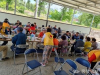 용산면 적십자 봉사회, 가정의 달 어르신 경로잔치