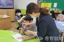 음성 청룡초, 창업교육 프로그램 체험