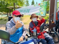 청주장애인복지관 동네 한바퀴 걸음걸음