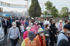 아산시장 박경귀 당선인 둔포면민과  소통