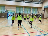 예산 고덕중 학교스포츠클럽 배구경기에서 졌지만 잘 싸운 고덕중 배구반!