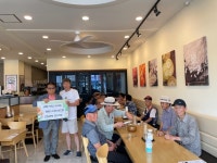 한촌설렁탕 천안구성점, 청룡동 경로당 노인 식사 대접