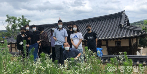 천북중학교, 1교 1문화재지킴이 운동에 동참