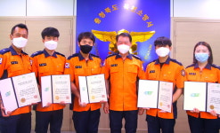 옥천소방서, 생명 살린 9명에 세이버 수여