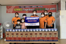 청주동부소방서, 지역아동센터에 주택용 소방시설 전달