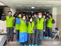 천안시 쌍용3동 행복키움지원단·노인회 분회 공원과 단독가구 환경정비 활동