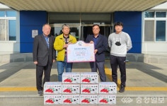 홍성공업고등학교 학생들 결성면 이웃을 위한 사랑의 고구마 10박스 전달