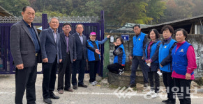 음성 소이·대소면바살운, 사랑의 문패달기 행사 열어