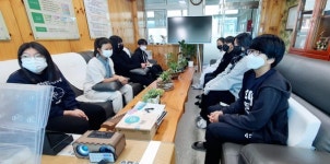 임성중학교, 교장 선생님과 학생자치회 간담회