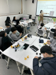 증평교육도서관, 겨울방학 특강 나만의 체력증진 파트너 AI로봇친구운영