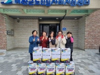 예산군시니어클럽, 지역 독거노인에게 사랑의 롤화장지 전달
