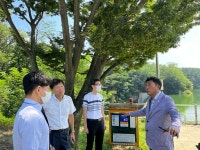 김영진 의원 덕산면 옥계저수지에 보행교 생긴다