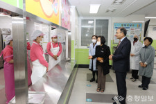 보령교육지원청, 학교급식 특별점검 실시