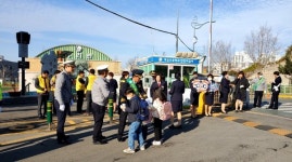 충남교육청, 도내 전체 초등학교 주변 교통안전 캠페인 전개