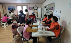 오창읍, 경로당 찾아가는 이동복지관