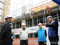 송활섭 의원, 신탄진 다가온·상서평촌 재정비 촉진지구 현장점검