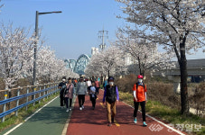 충주시체육회 탄금공원 뚜벅이 걷기행사