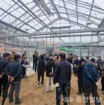 영동군, 스마트농업 보급사업 참여자 현장교육