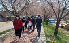 1회 생극 응천십리벚꽃길 걷기대회 성료