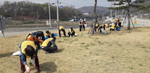 예산군 봉산면 노인회분회, 환경정화 봉사활동 실시