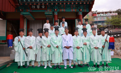 계룡시, 조선시대 충신 이심원 충절 기려…제향행사 개최