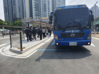 천안 수도권전철 두정남부역 환승시설 승강장 우선 개통 및 셔틀버스 본격 운행