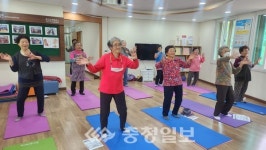 음성 소이면, 건강체조 운영 주민 인기