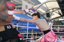 중구, WBF 아시아 퍼시픽 페더급 1차 방어전 복싱 경기 개최