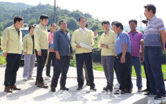 조병옥 음성군수, 상상대로 행복한 음성만들기 사업 현장점검