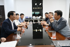 이용록 홍성군수, 글로벌 강소기업 만들기 분주