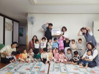 천안 아름드리 어린이집 아나바다 수익금 장애인 단체 기부
