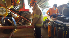 공주소방서, 가을철 농기계 안전사고 주의 당부