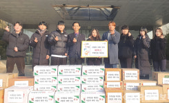 충주 브레인움태권도 사랑의 라면 기부