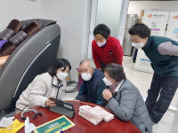 오창읍, 성재1리 경로당에서 이동복지관 운영