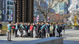 신세계 천안아산점 환경정화 활동 지역 사랑 실천