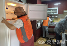 진천 문백면, 홀몸노인 주거환경개선 구슬땀