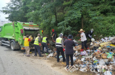 음성 금왕읍, 쓰레기 고질민원 환경정비 실시