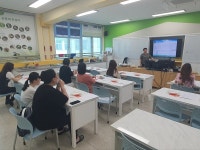 예산 응봉초, 학부모 대상 건강한 먹거리 연수 열어