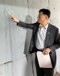 천안시의회 장혁 의원 신부동 방죽교 하상인도 안전 현장점검 나서