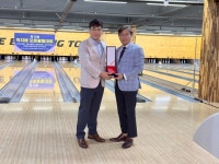 충청일보, 청주시볼링협회에 공로패