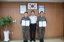 17전비 공병대대 소방구조중대 청주 동부소방서장상 수상
