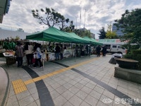 심사평가원, 농산물 직거래 장터로 지역경제에 활력 불어넣다