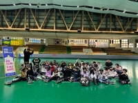 청주인라인롤러경기장, 스케이트 재능기부 호응