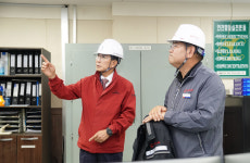 이완섭 서산시장, 탄소포집활용실증지원센터 구축 현장 방문