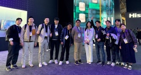 (주)삼구아이앤씨 연수단, 미국서 열린 CES 2025 참가