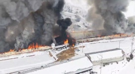 음성 양계장서 불…닭 1만 5000마리 폐사