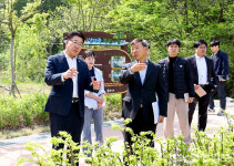 송활섭 의원, 장동문화공원·도로개설 현장 점검…주민 체감형 도시환경 조성