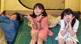 예산 웅산초, 다우리 인권사랑 뒤뜰야영 실시