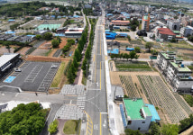 예산군, 삽교읍 삽교중고등학교 도로(중1-3호) 인도 설치공사 완료