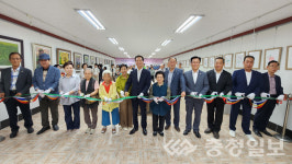 음성 소이면 비산1리 왁자지껄 문화교실, 전시회 열어